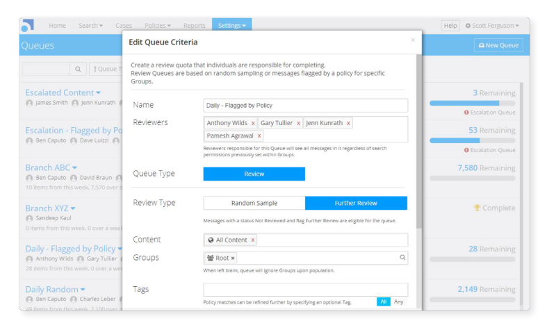 configurable worklfows screenshot