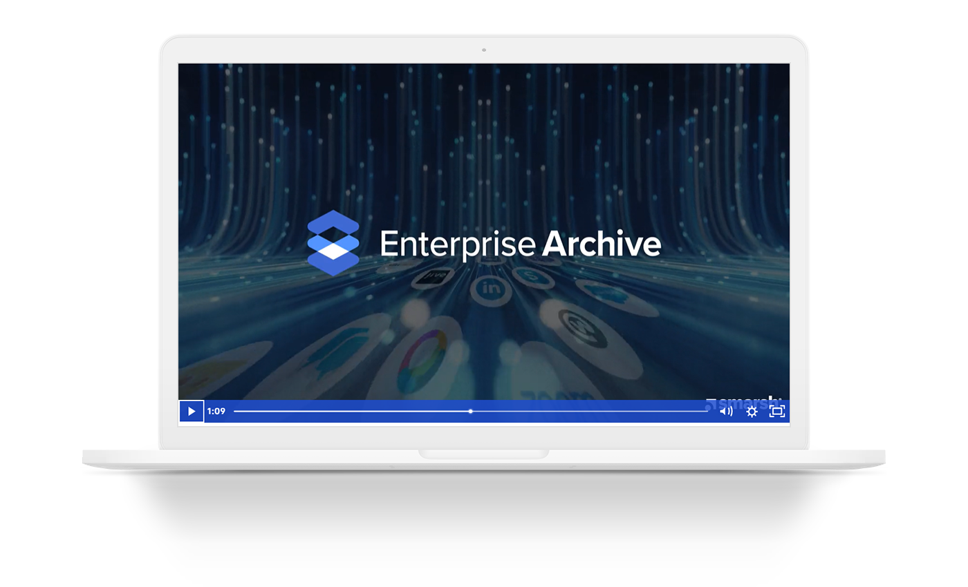 Enterprise archive overview video laptop 2