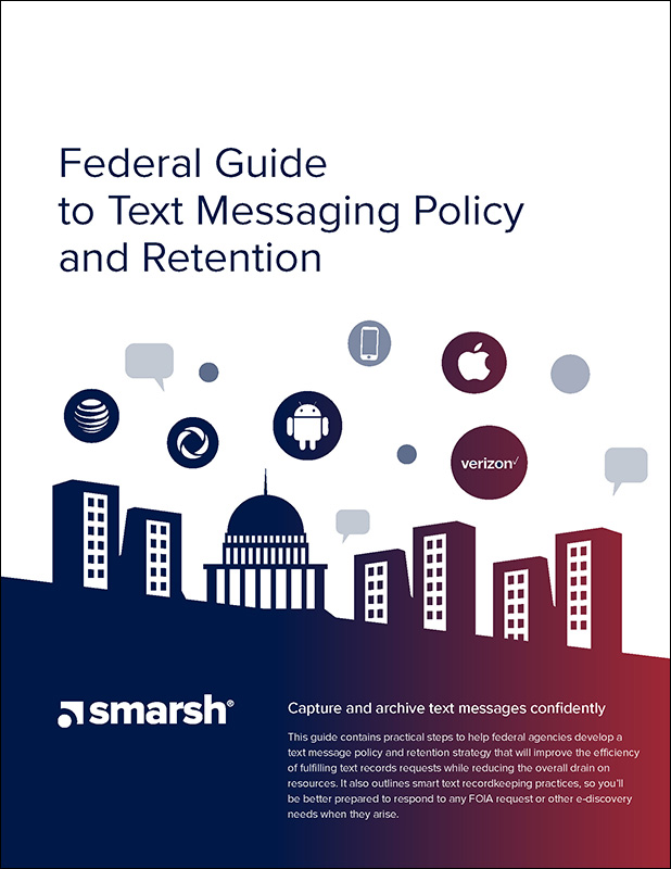 GD FED GOV Guide to Text Messaging Policy and Retention 2 thb