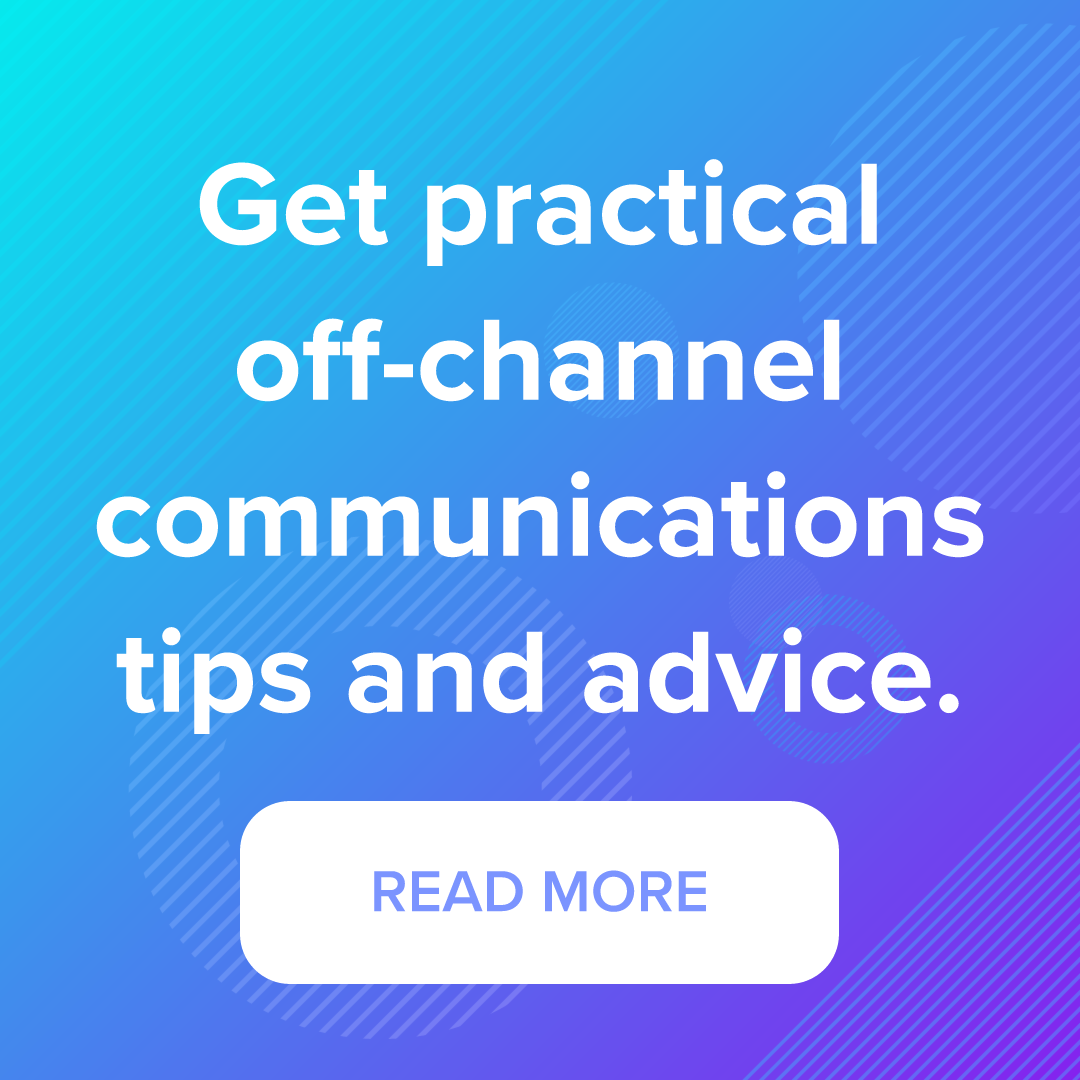Off channel communications tips and tricks