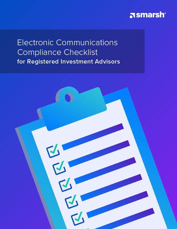 Electronic Communications Checklist for RIAs Smarsh