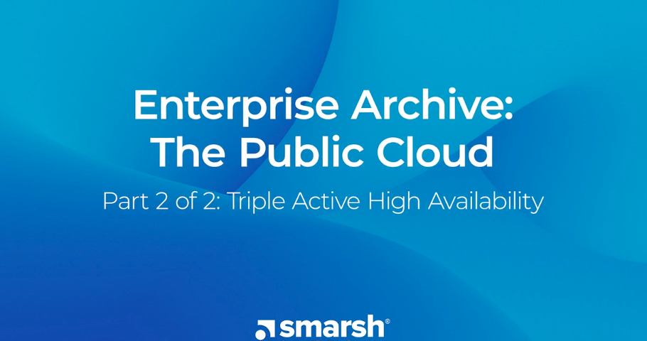 Video Enterprise Archive Public Cloud 2 triple active high availability