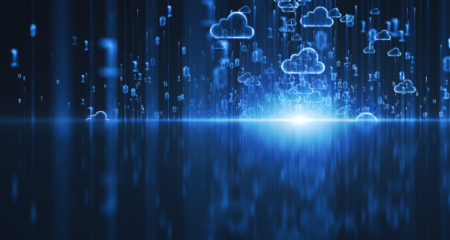 blue multi cloud storage data network featured img