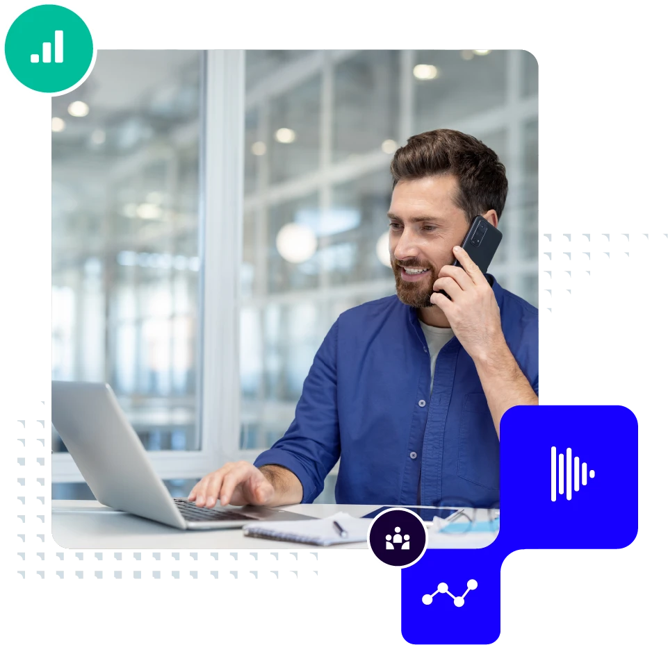 channel voice call recording and analytics