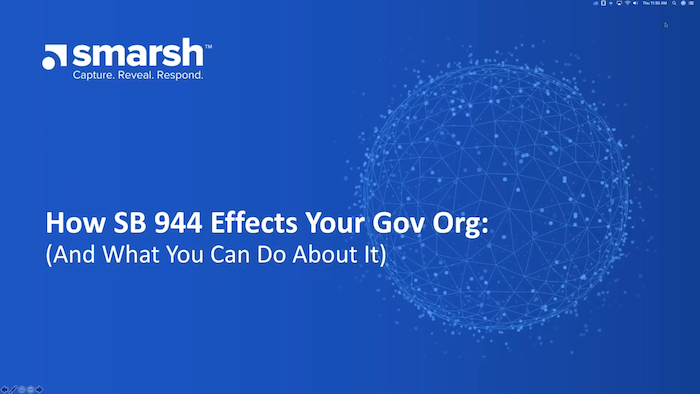 How SB 944 Effects Your Gov Org And What You Can Do About It Webinar