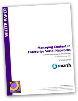 enterprise content management for social media