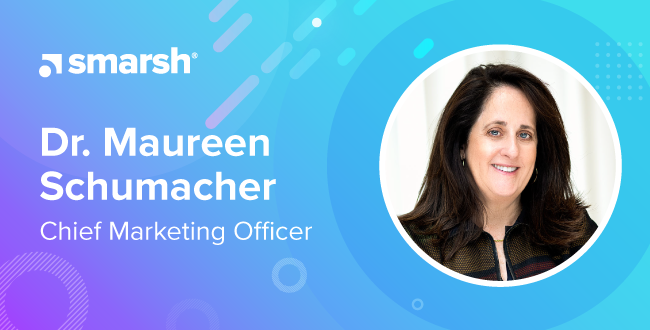 Smarsh CMO Dr. Maureen Schumacher