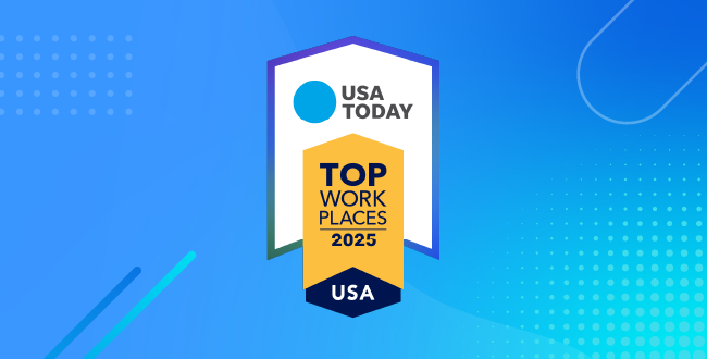 Smarsh Named a 2025 USA TODAY Top Workplace Recognizing Global Innovation & Employee Excellence